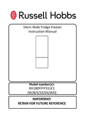 Russell Hobbs RH180FFFF551E1S Instruction Manual