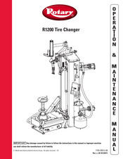Rotary R1200 Operation & Maintenance Manual