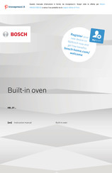 Bosch HB 37 Series Instruction Manual