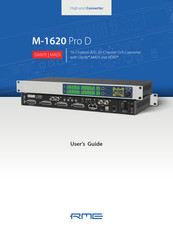 RME Audio 42 6012336 356 7 User Manual