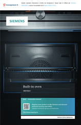 Siemens HB676GB 1 Series Instruction Manual