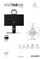 ERARD VISIOTAB400 Manual