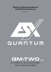 Quantum QM-TWO v3 Owner's Manual