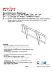 PEERLESS Mounts Smartmount RTFPT2-320 Installation And Assembly Manual