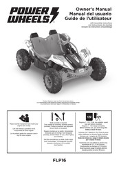 Fisher-Price POWER WHEELS FLP16 Owner's Manual With Assembly Instructions