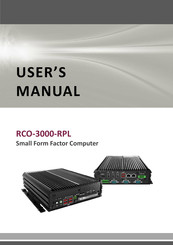 Premio RCO-3000-RPL User Manual