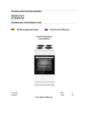 Pkm EH4-50KPQ Instruction Manual