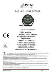 Party Light & Sound 15-1467PLS User Manual