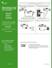 Icron USB Ranger 2244 Quick Start Manual