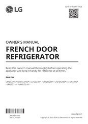 LG LRFLS3216 Series Owner's Manual