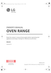 LG LSIL633 E Series Owner's Manual