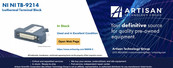 National Instruments NI TB-9214 Getting Started Manual