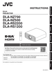 JVC DLA-NZ500BE Instructions Manual