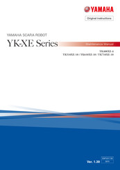 Yamaha YK710XE Maintenance Manual