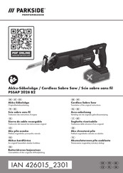 Parkside Performance 426015 2301 Translation Of The Original Instructions