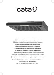 Cata 02011017 Manual For The Installation, Use And Maintenance