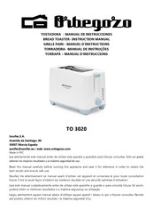 Orbegozo TO 3020 Instruction Manual