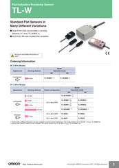 Omron TL-W3MC Series Manual