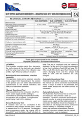 Olympia Electronics SLD-28/SP/M/WL Manual