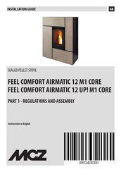 MCZ FEEL COMFORT AIRMATIC 12 UP! M1 CORE Installation Manual