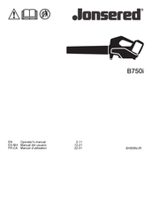 Jonsered BHB58VJR Operator's Manual