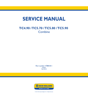 New Holland TC5.70 Service Manual