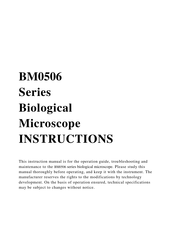 BestScope BM0506 Series Instructions Manual