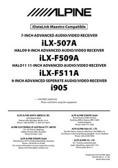 Alpine iLX-507A Owner's Manual