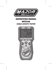 Major tech MT933A Instruction Manual