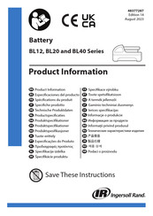 Ingersoll-Rand BL2022 Product Information