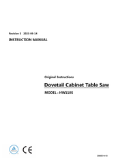 HARVEY ALPHA HW110S-36P Instruction Manual