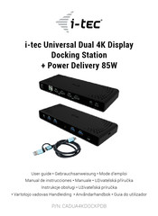 i-tec CADUA4KDOCKPDB User Manual