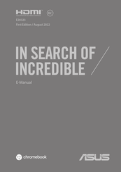 Asus Chromebook CX34 Manual