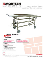 MORTECH 600015C Technical  User's Manual
