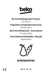 Beko B7RCNA407HG User Manual