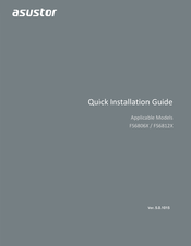 Asustor FS6806X Quick Installation Manual