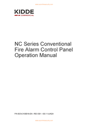 Kidde NC-PF8-SC Operation Manual