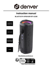 Denver BTV-223B Instruction Manual