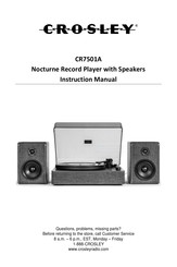 Crosley Nocturne CR7501A Instruction Manual