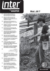 Goizper inter JAI 7 Manual