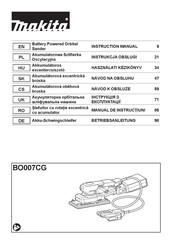 Makita BO007CG Instruction Manual