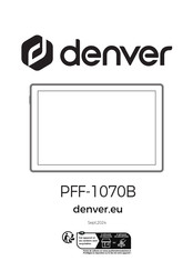 Denver PFF-1070B Manual