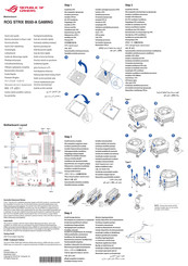 Asus ROG STRIX B550-A GAMING Quick Start Manual