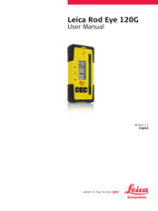 Leica Geosystems Rod Eye 120G User Manual