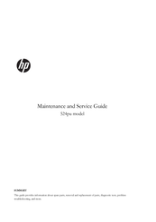 HP 524pu Maintenance And Service Manual