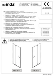 INDA B1440-48 D Installation Instructions Manual