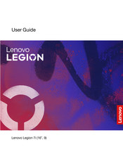 Lenovo Legion 7 16IRX9 User Manual