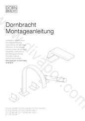 Dornbracht 13 512 782-FF Installation Instructions Manual