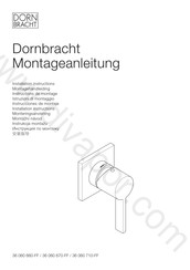 Dornbracht 36 060 670-FF Installation Instructions Manual