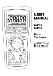 Brymen BM780 Series User Manual